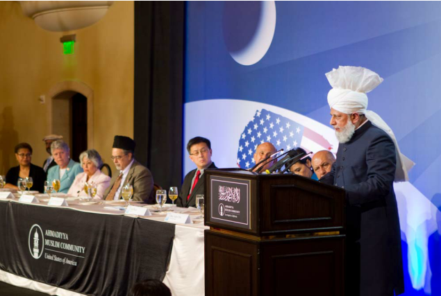 Hadhrat Mirza Masroor Ahmad  Delivers  Historic  Address  in  Southern California 